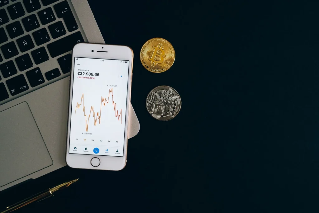 coin stock chart
